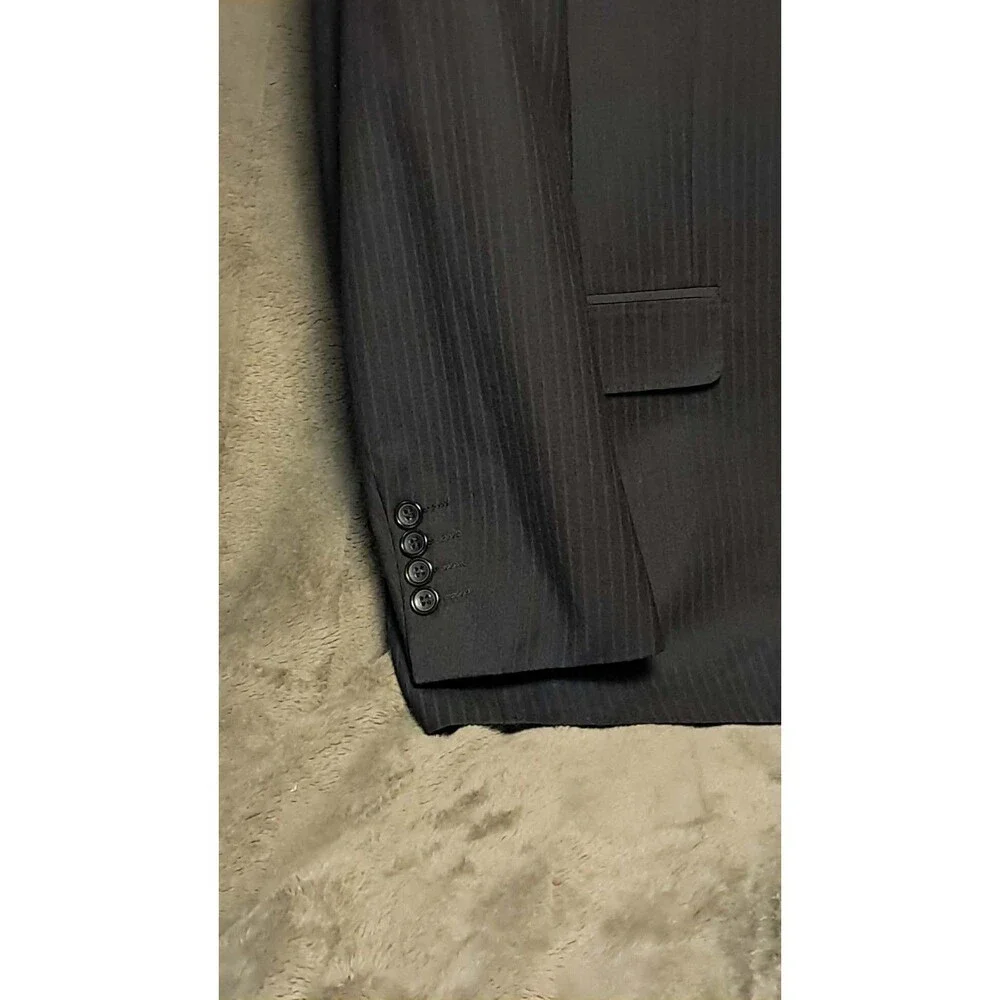 Botinelli Mens Blazer Black Pinstripe EU 50 US/UK 40 Sports Coat Jacket